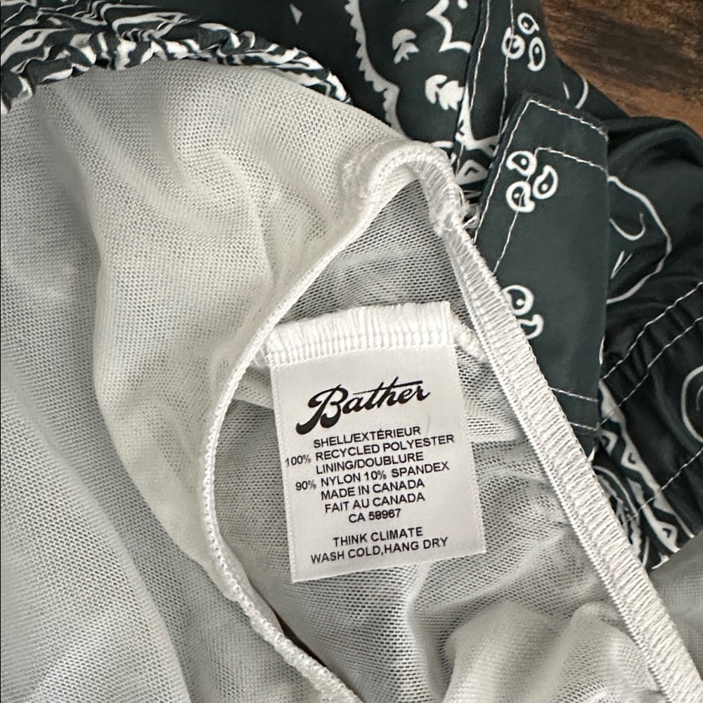 NWT Bather Bandana Swim Trunks - Picture 9 of 9